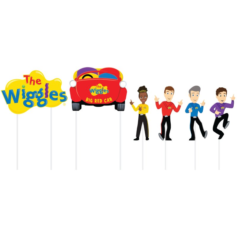 THE WIGGLES PARTY CAKE TOPPER KIT FSC