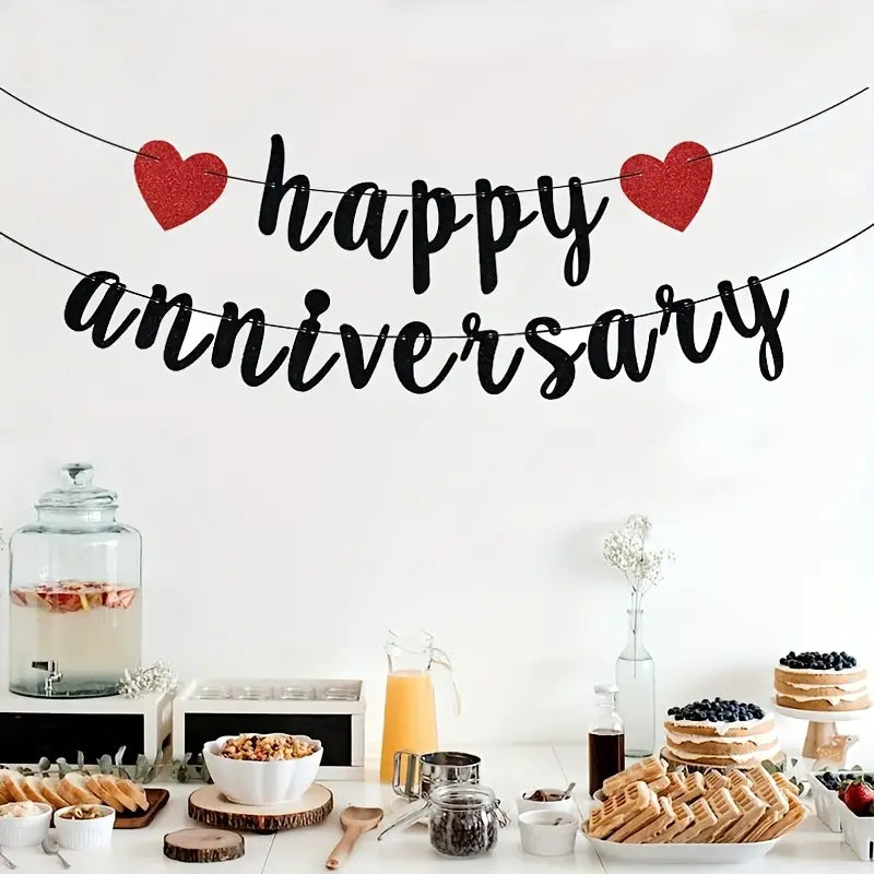 Mark the beautiful journey of love and commitment with Party Empress' Anniversary  Collection, a carefully curated selection of elegant decorations, tableware, and accessories designed to create an unforgettable celebration. 