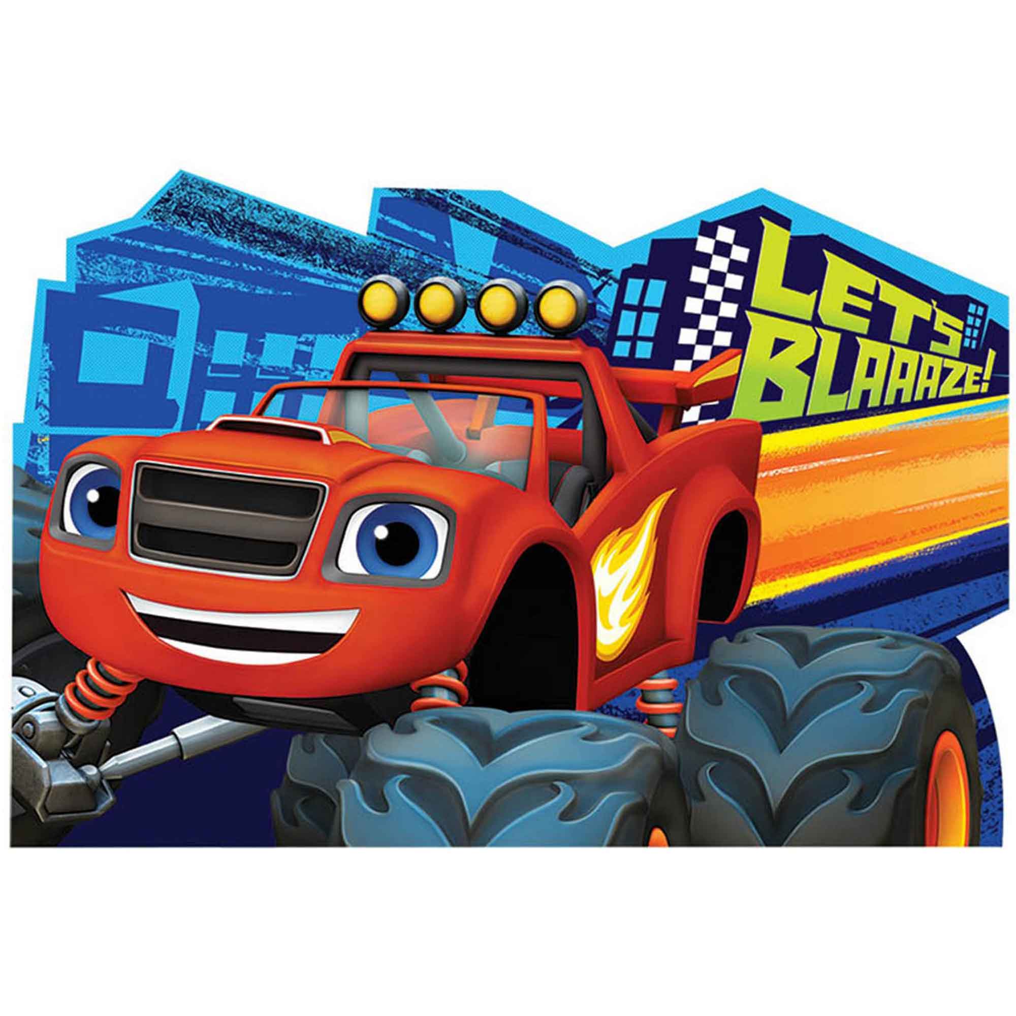 Party Empress Blaze and the Monster Machines collection is designed for young fans of the popular animated series, offering a vibrant array of products that capture the excitement and educational fun of Blaze and his friends.