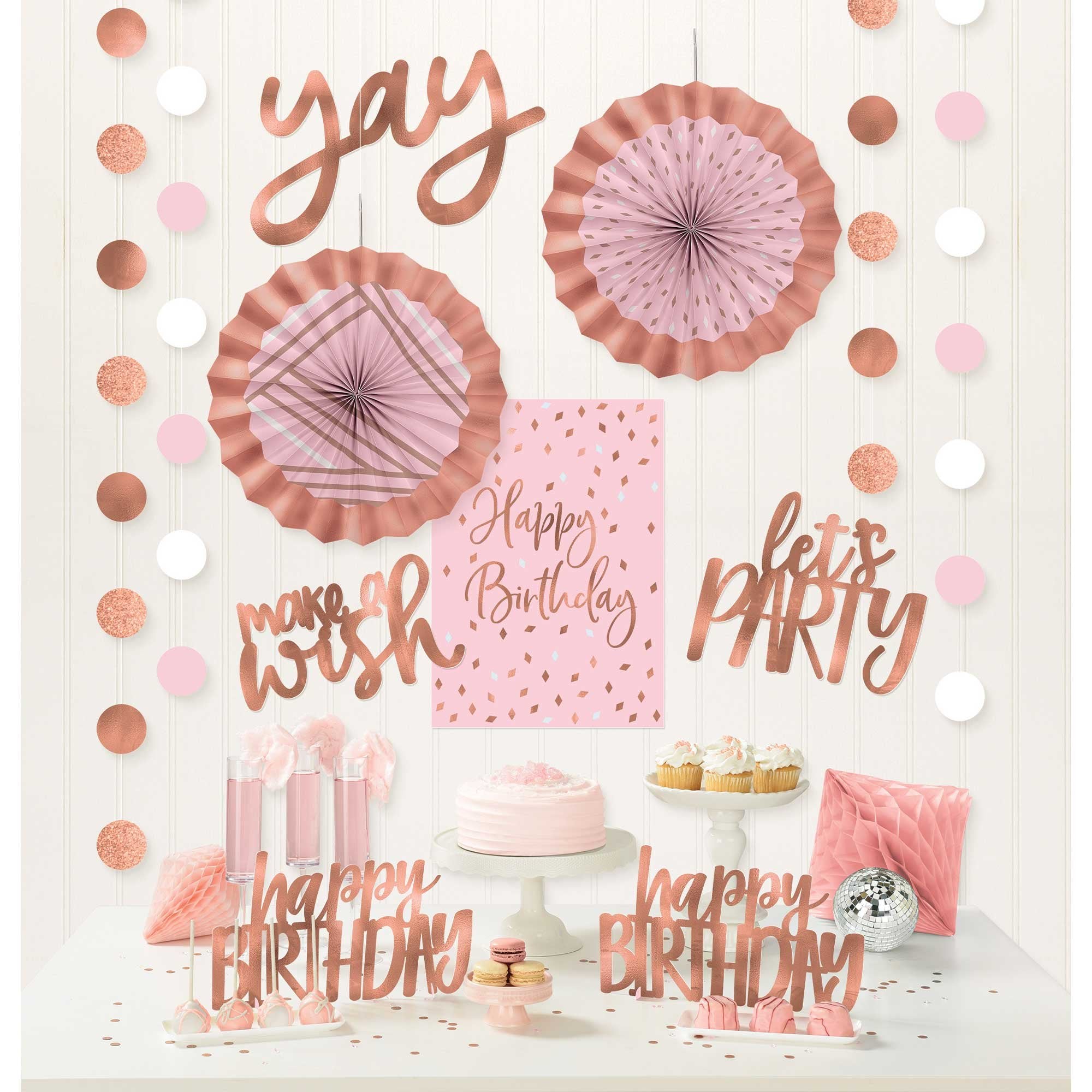 Step into a world of elegance and sophistication with Party Empress' Blush Birthday collection, designed to elevate your celebration to new heights