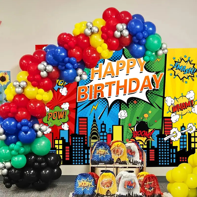 Get ready to unleash your inner hero with Party Empress' Superheroes Collection, a vibrant and action-packed assortment 