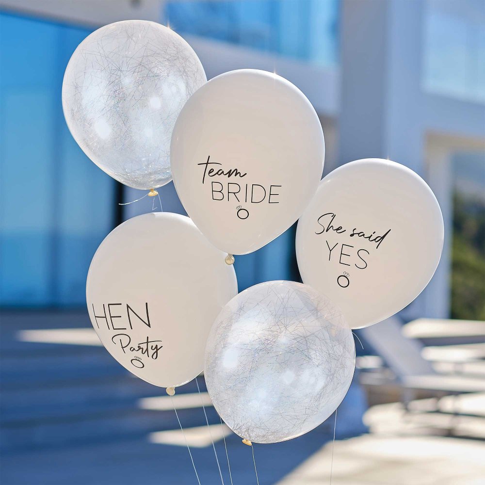 Make the bride-to-be's last fling before the ring unforgettable with Party Empress' exclusive collection of Bachelorette Balloons! 