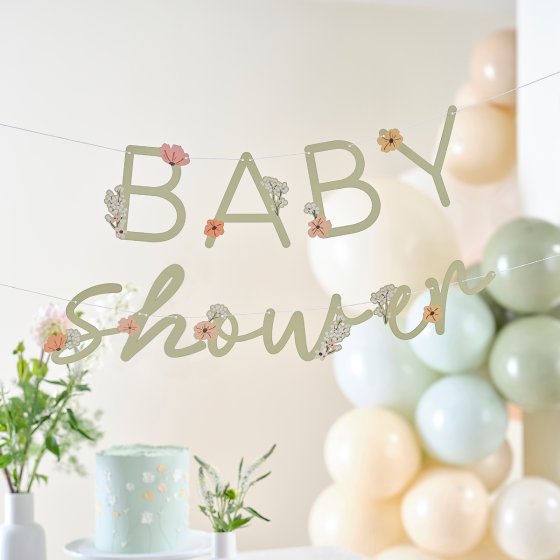 Create a dreamy and enchanting atmosphere for any baby shower with Party Empress' exquisite floral party decor!