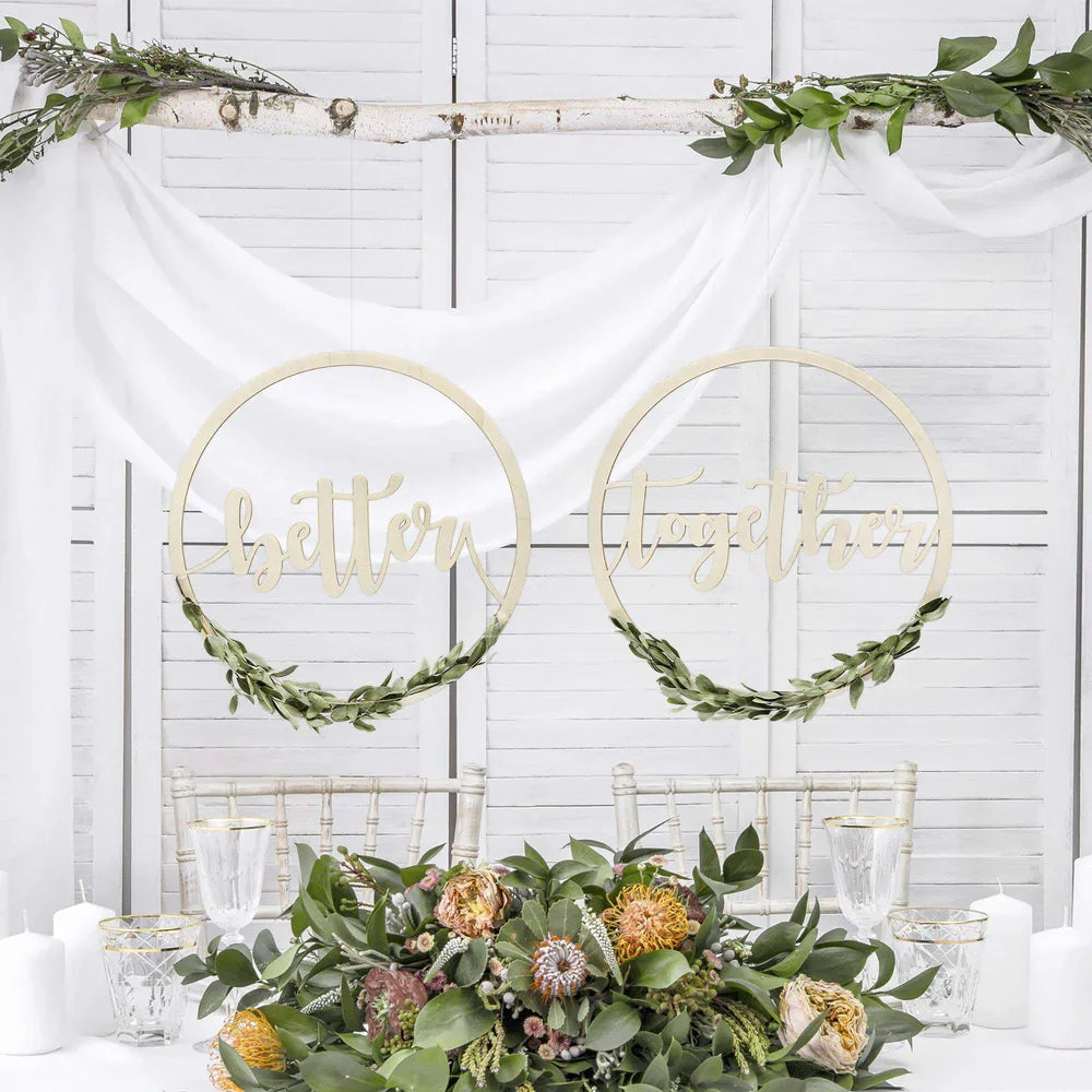 Transform any wedding into a breath taking experience with Party Empress'&nbsp;Wedding Backdrops Collection, designed to enhance every moment from the ceremony to the reception. 